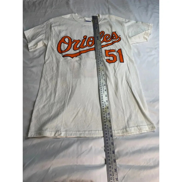 Baltimore Orioles MLB Vintage Tee George Sherrill 51 - Picture 3 of 8